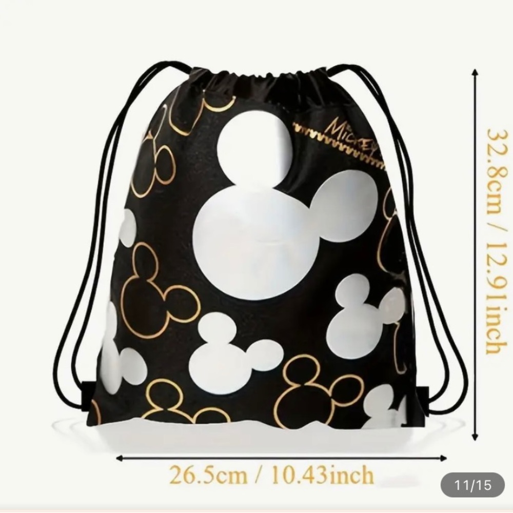 Mickey Mouse Drawstring Backpack